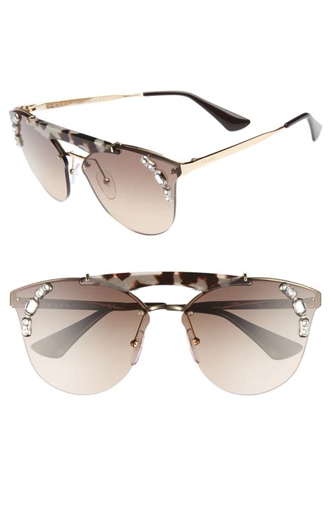 prada rimless eyeglasses